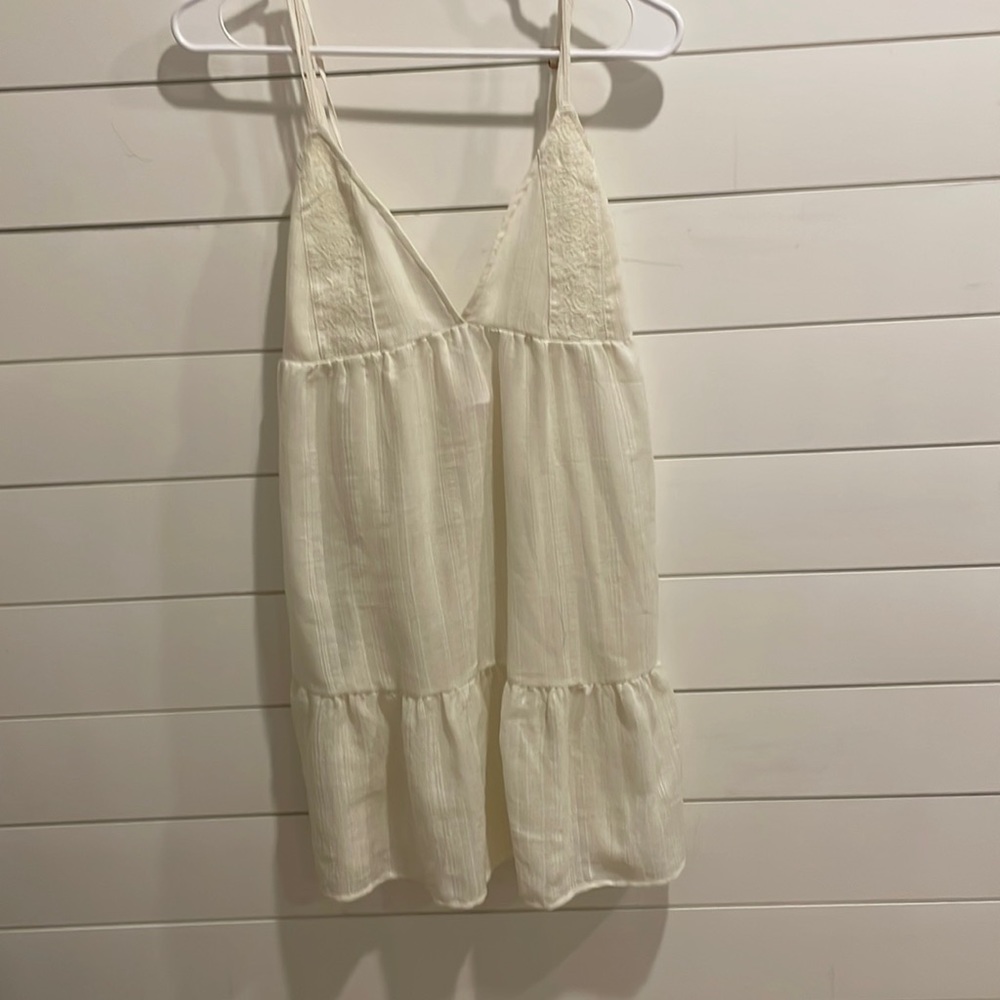 White mini sundress - Picture 1 of 2